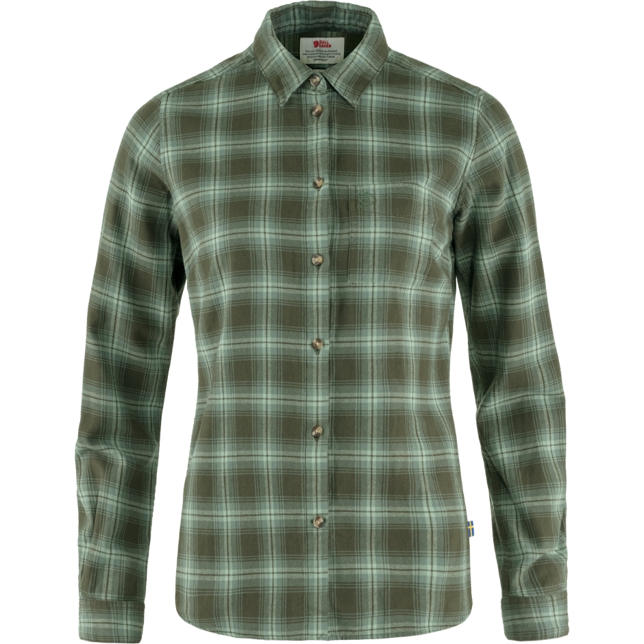 Fjällräven Camisa De Flanela Övik Verde-floresta Profundo Övik W