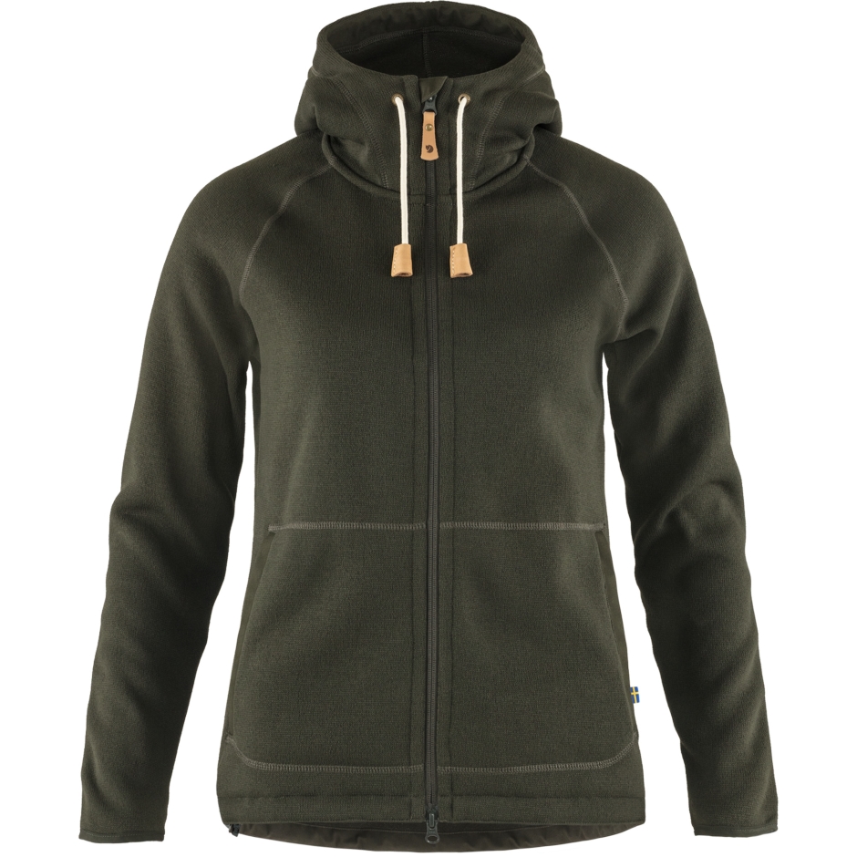 Fjällräven Övik Moletom Com Capuz De Lã Profunda Floresta