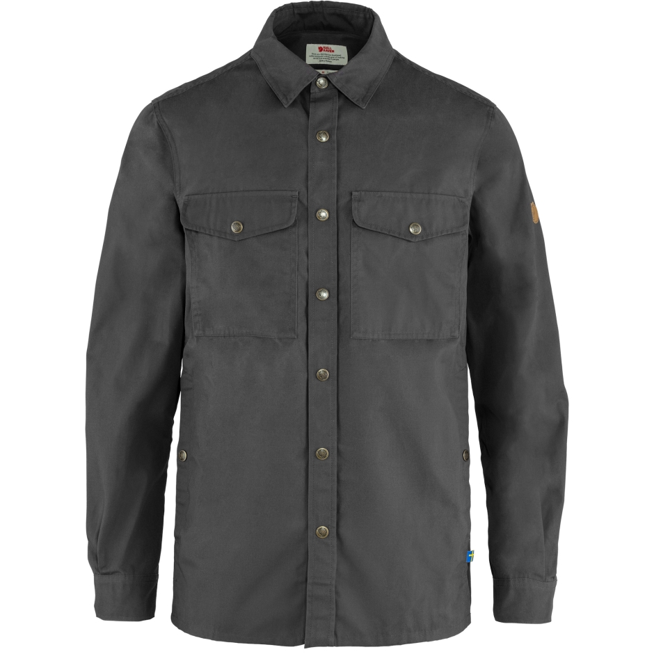Fjällräven Singi Overshirt M Cinza Escuro