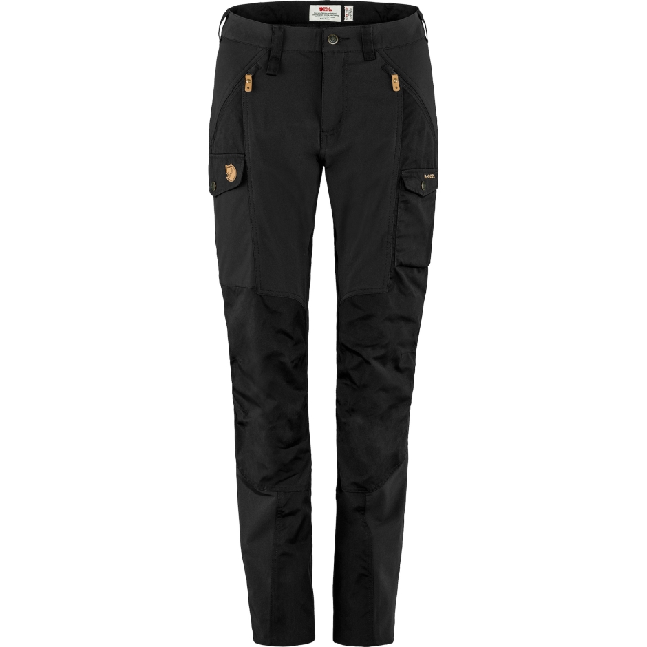 Calça Preta Fjällräven Nikka Curvada C Longa