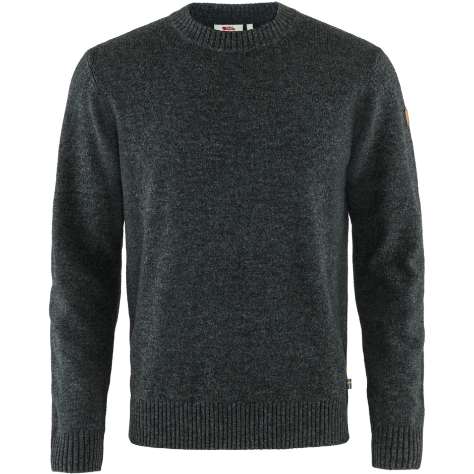 Suéter Gola Redonda Fjällräven Övik M Cinza Escuro