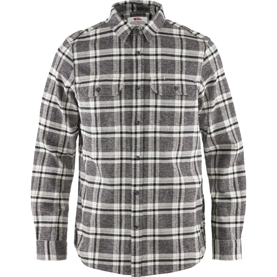 Fjällräven Övik Camisa De Flanela Pesada M Cinza Escuro