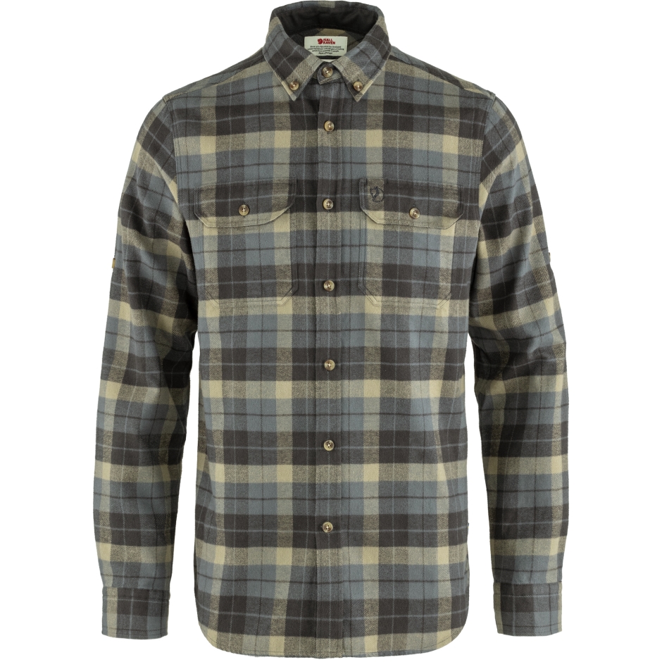 Singi Camisa De Flanela Pesada M Fjällräven Super Cinza Pedra Cinza