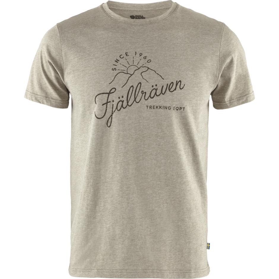 Fjällräven T-shirt Do Nascer Do Sol M Verde-oliva Melange