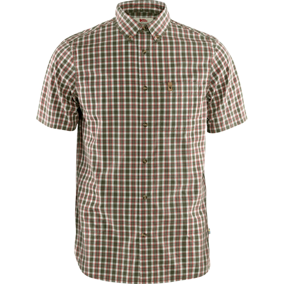 Camisa Övik Ss M Verde Louro Raposa Da Montanha