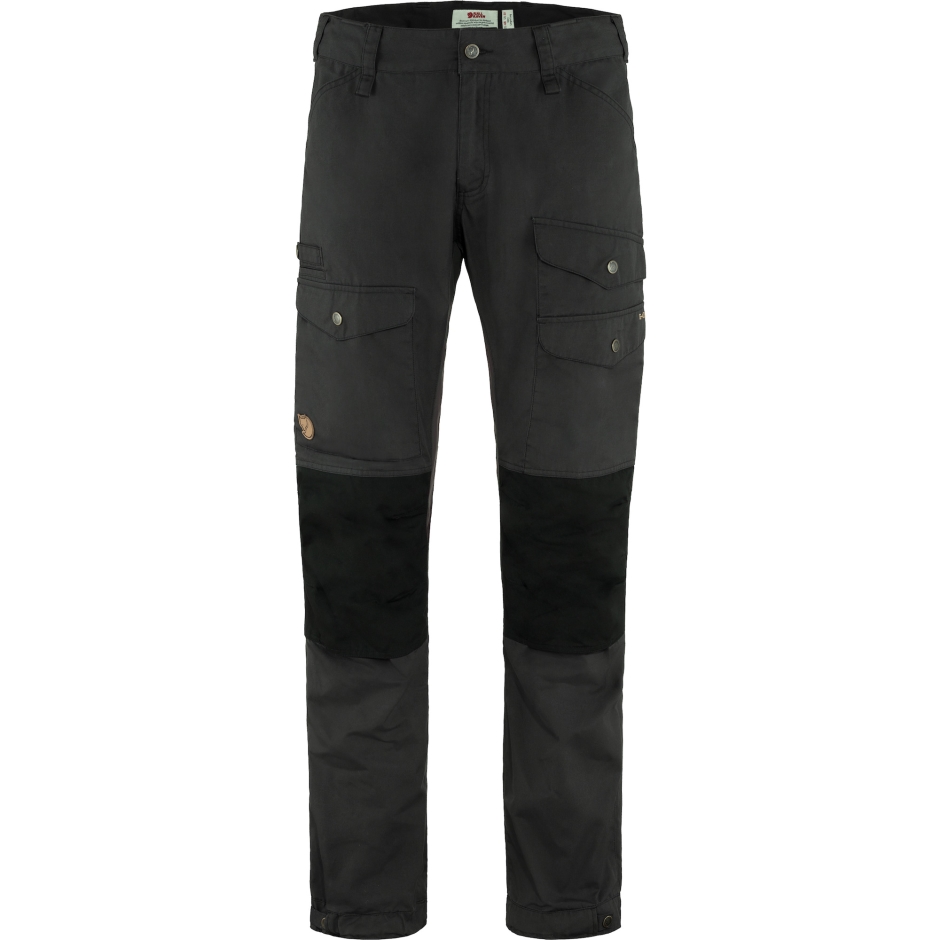 Fjällräven Vidda Pro Calças Ventiladas M Reg Preto Cinza Escuro