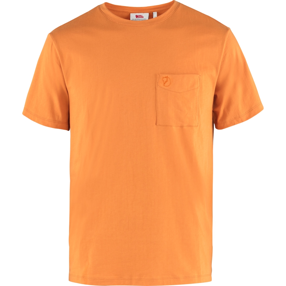 T-shirt Fjällräven Övik Com Laranja Picante