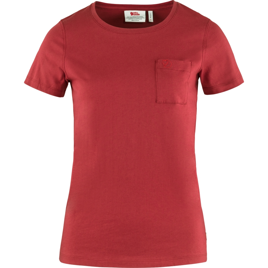T-shirt Övik Com Raposa Vermelha Framboesa