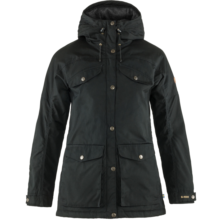 Jaqueta Acolchoada De Lã Vidda Pro W Fjällräven Preto