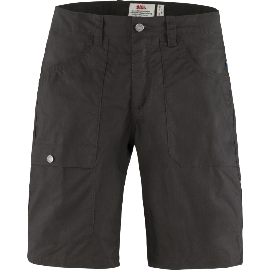 Shorts Curtos Todos Os Dias M Fjällraven Cinza Escuro