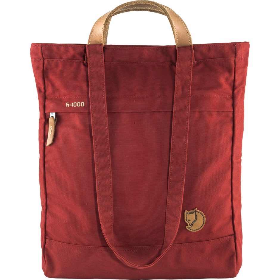 Fjällräven Brand Red Deep Red Totepack No. 1