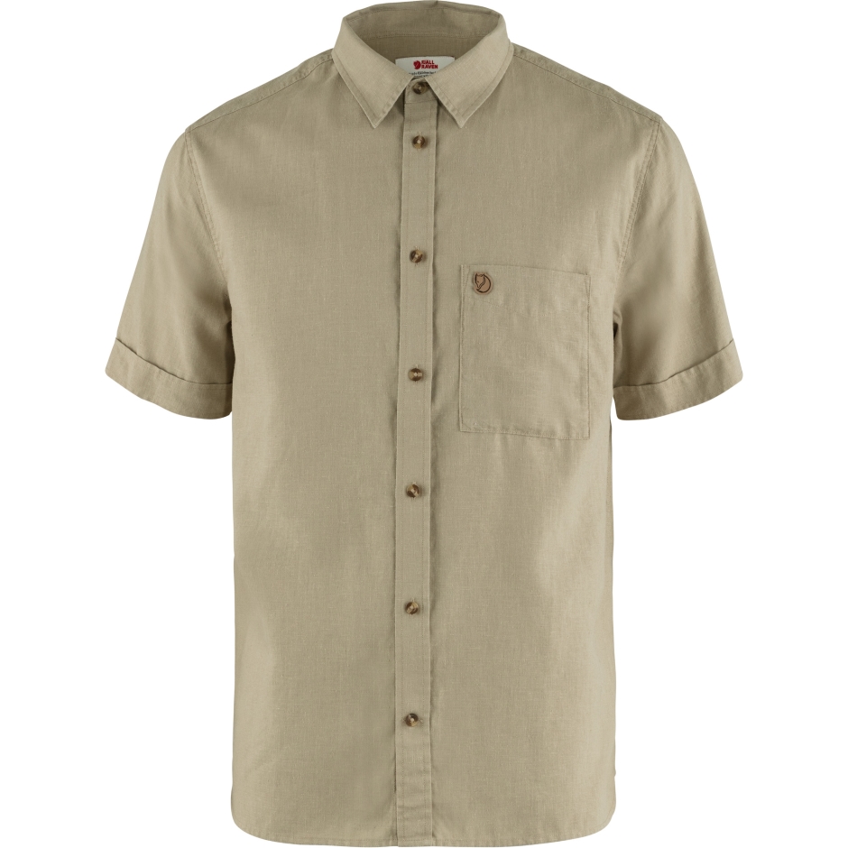 Camisa De Viagem Övik Ss M Fjällräven Pedra De Areia