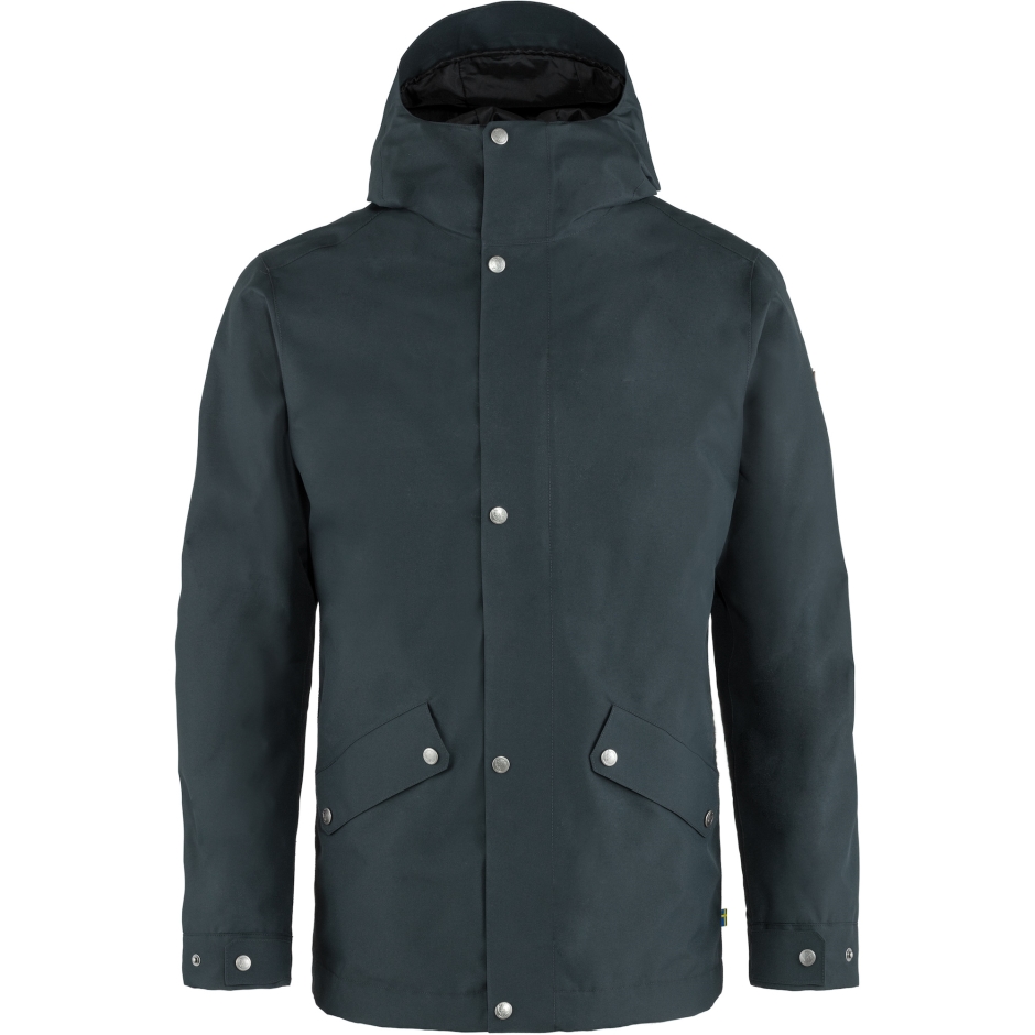 Jaqueta Azul Marinho Escuro Fjällräven Marca Visby 3 Em 1 W