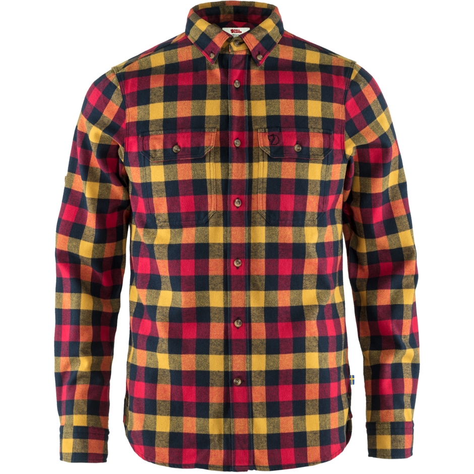 Camisa De Floresta True Red Mountain Fox M