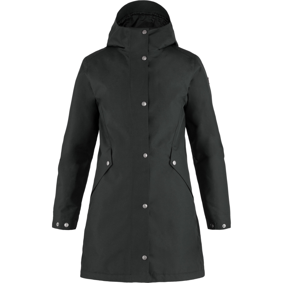 Fjällräven Visby 3 Em 1 Jaqueta W Preto