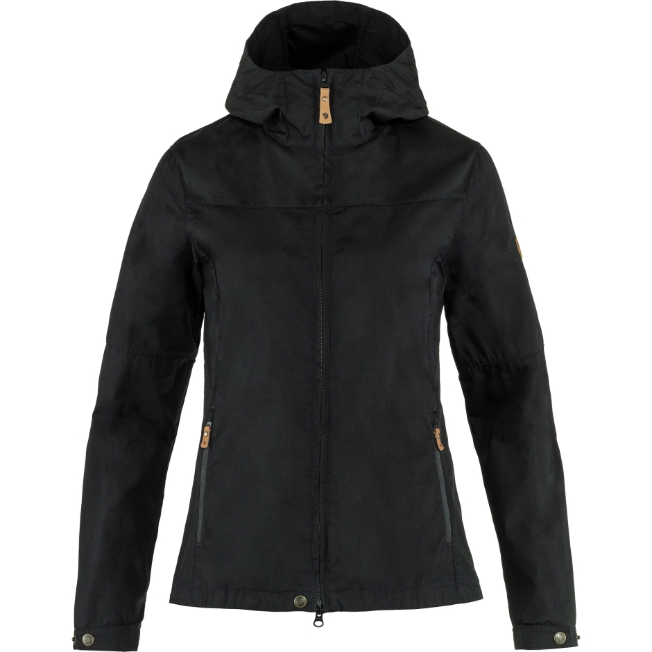 Jaqueta Preta Stina W Fjällräven