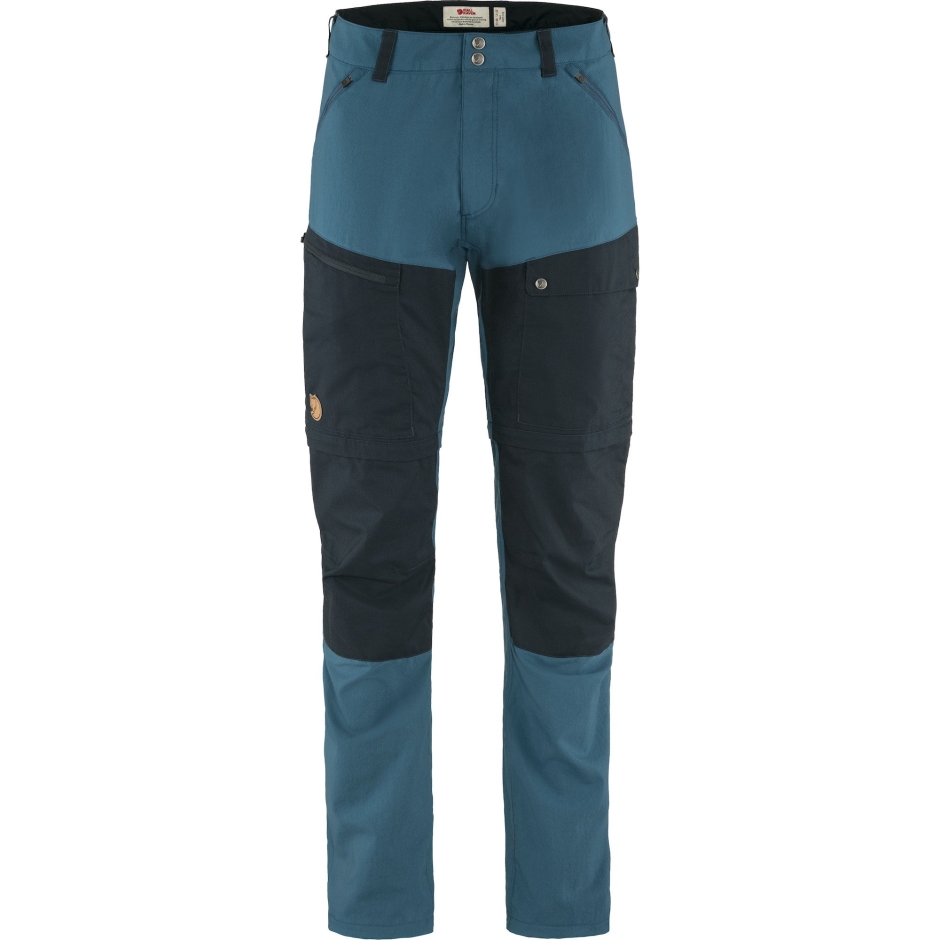 Fjällräven Abisko Calça Midsummer Com Zíper M Longa Azul índigo Marinho Escuro