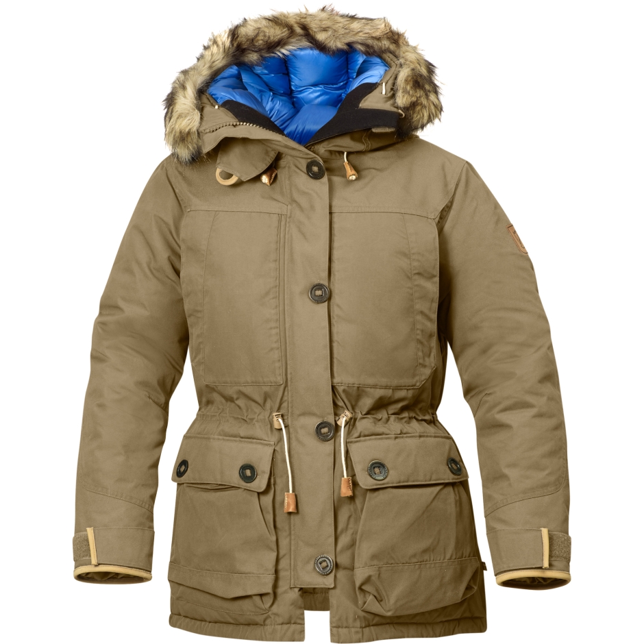 Expedição Para Baixo Parka Não. 1 W De Areia De Raposa ártica