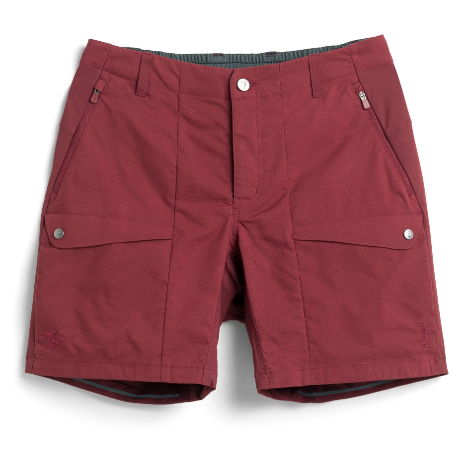 Short Vermelho Bordeaux S/f Rider's Hybrid W Mountain Fox