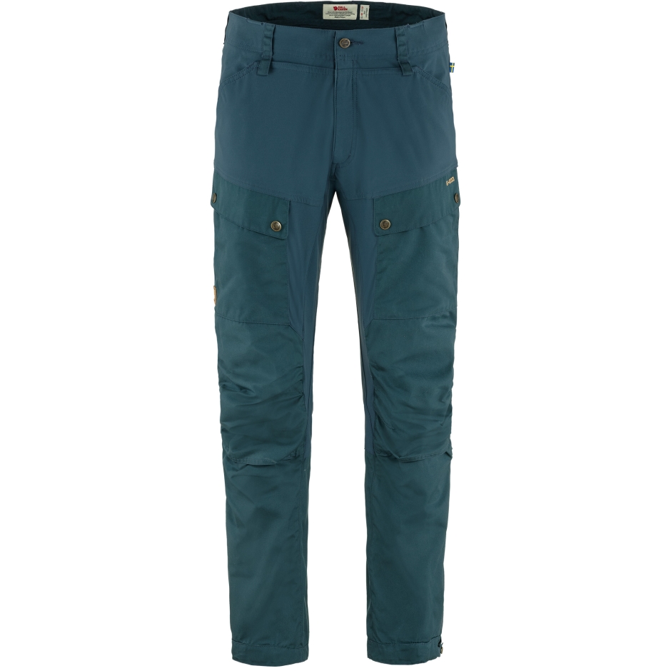 Calça Keb M Longa Fjällräven Montanha Azul-montanha Azul