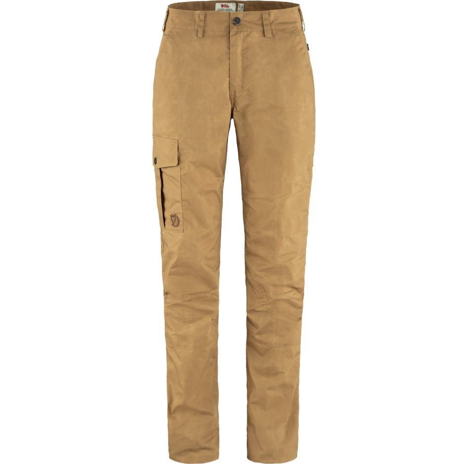 Fjällräven Calça Curva Karla Lite C Marrom Trigo Sarraceno