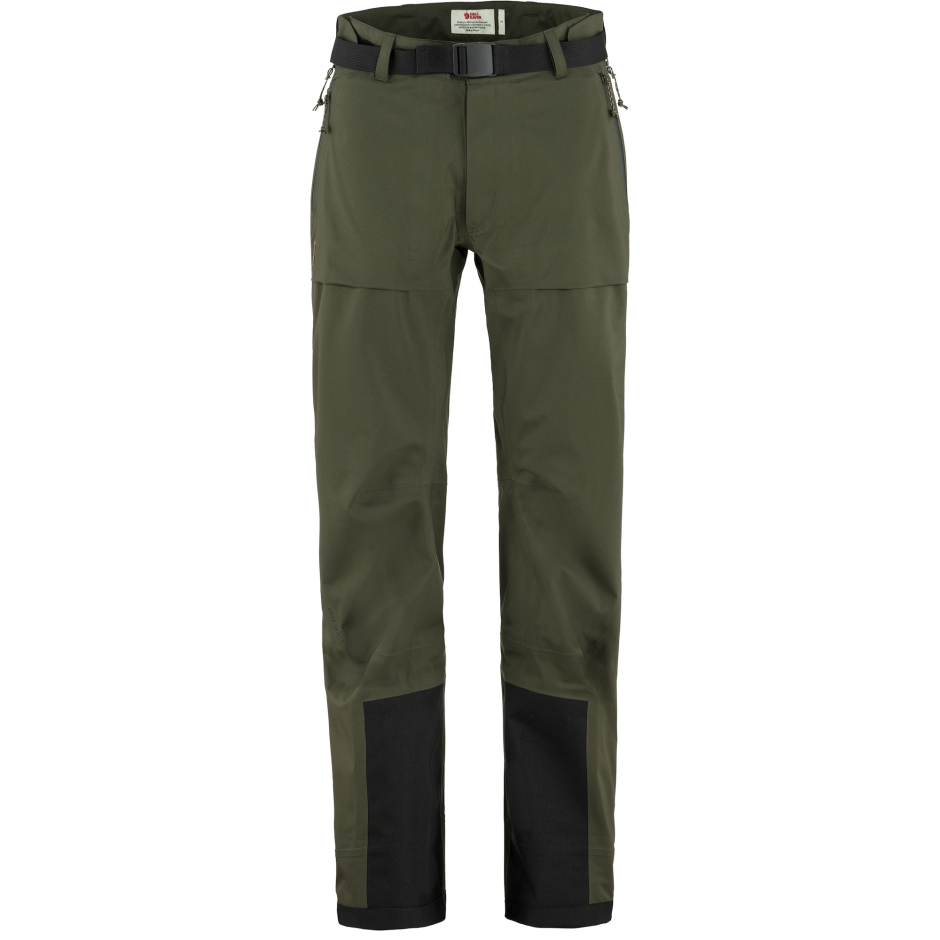 Calça Eco-shell Keb Deep Forest W Fjällräven