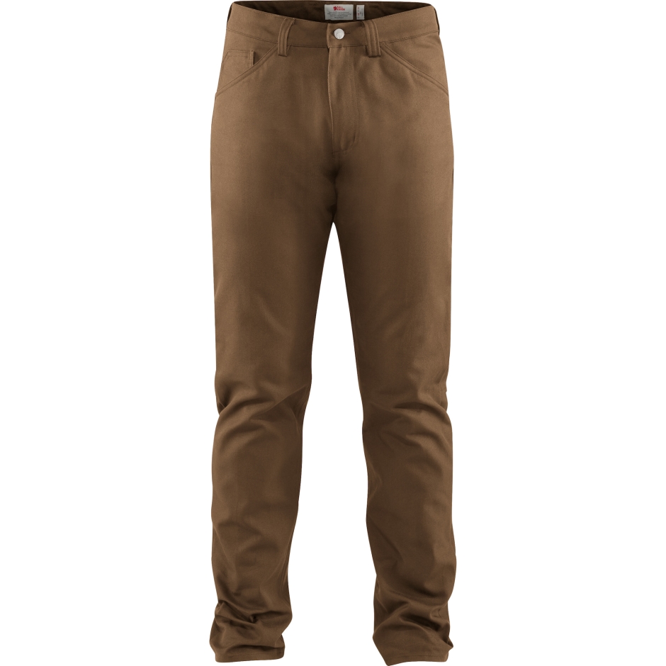 Fjällräven Greenland Canvas Jeans M Long Dark Sand