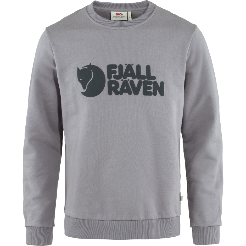 Suéter Com Logo M Fjällraven Cinza Sílex