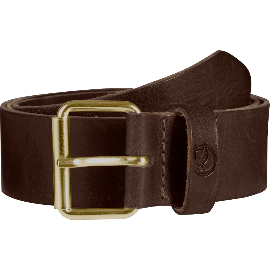 Cinto Singi 4 Cm Fjällräven Marca Couro Marrom