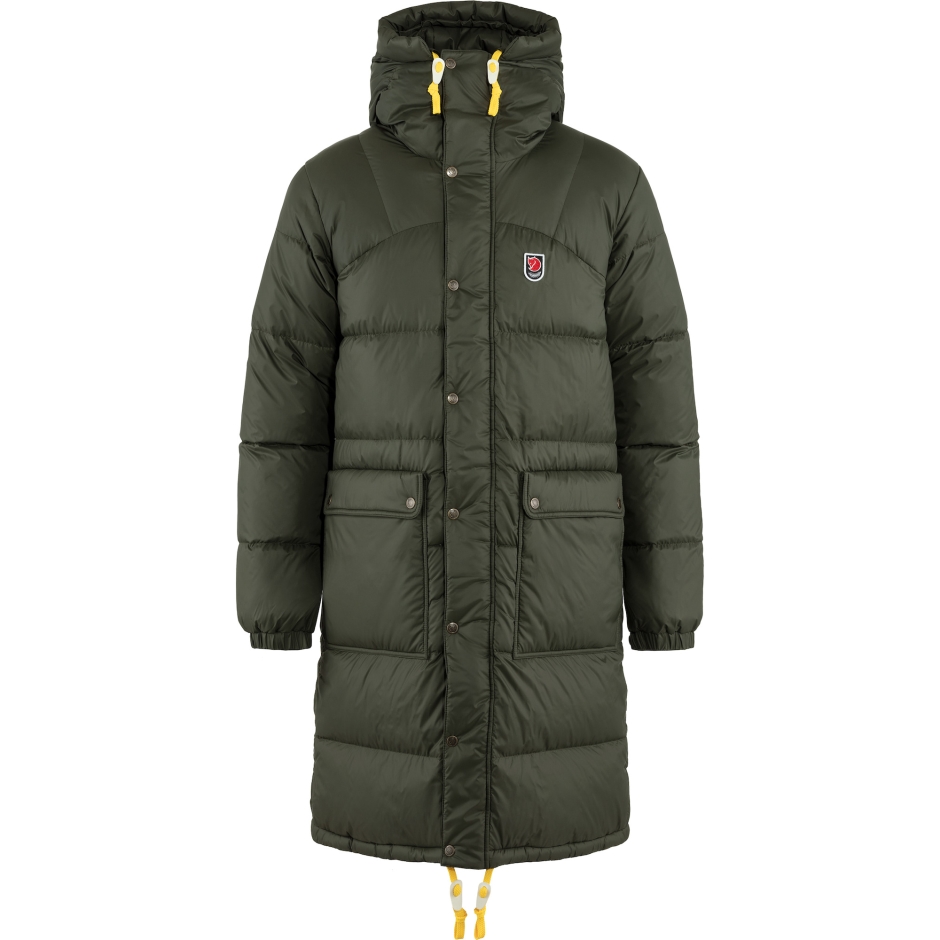 Floresta Profunda Fjällräven Expedição De Fogo Longa Parka M