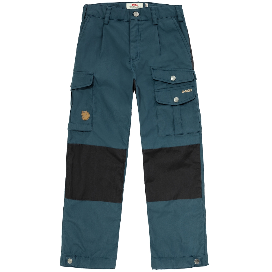 Calça Larga Infantil Fjällräven Mountain Azul