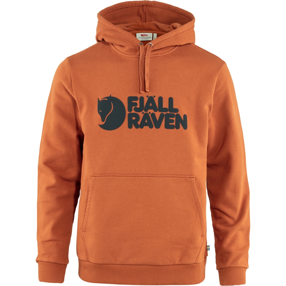 Moletom Com Logo Marrom Terracota Fjällräven W