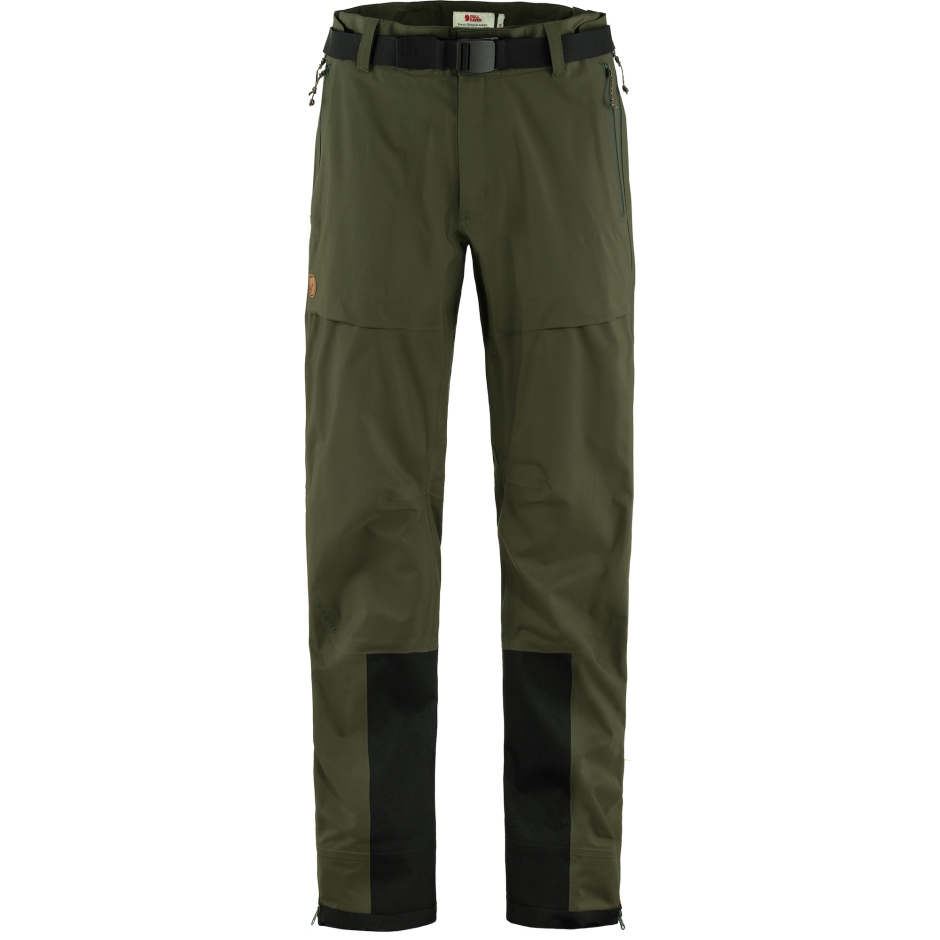 Calça Eco-shell Deep Forest Fjällräven Keb M