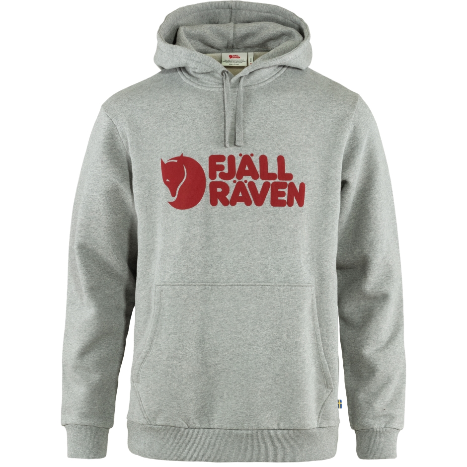 Moletom Com Logo M Fjällraven Cinza Mescla
