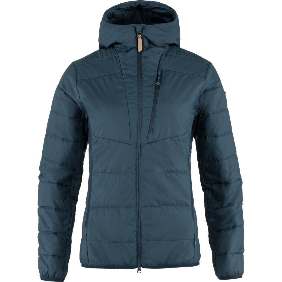 Keb Moletom Acolchoado W Azul Montanha Fjällräven