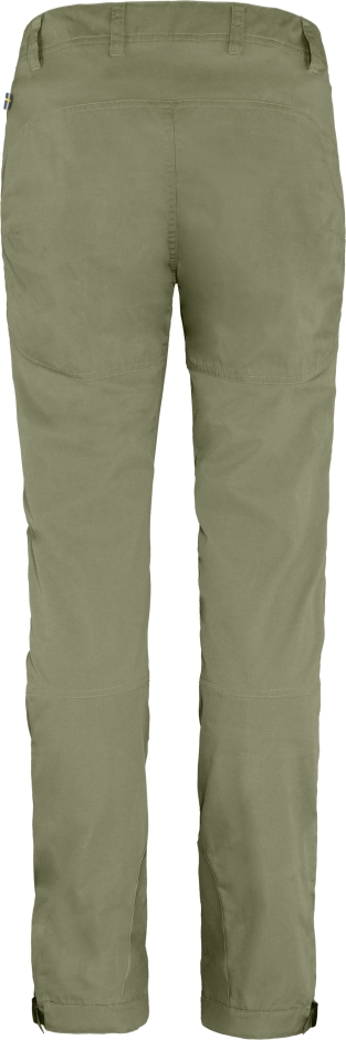 Calça De Trekking Abisko Lite W Short Light Verde-oliva Fjällräven