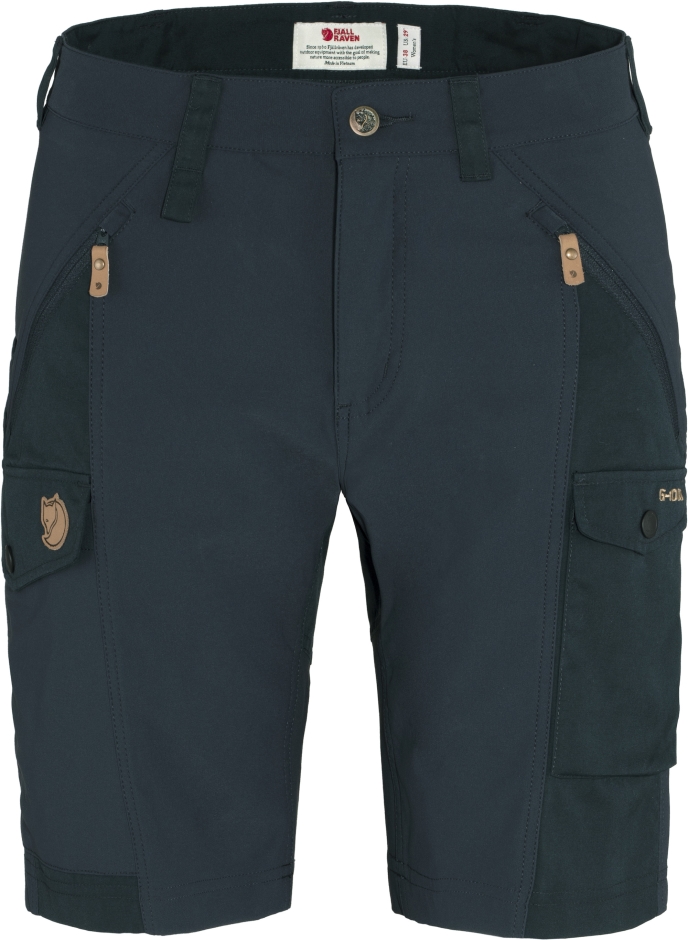 Short Nikka Curvo W Fjällräven Marinho Escuro