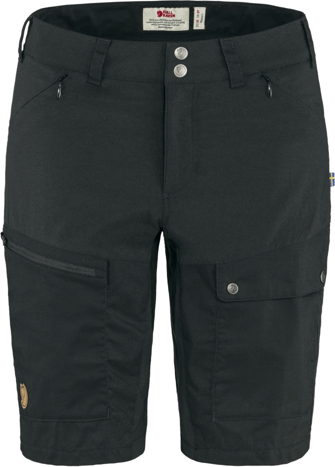 Shorts De Verão Abisko W Fjällräven Preto