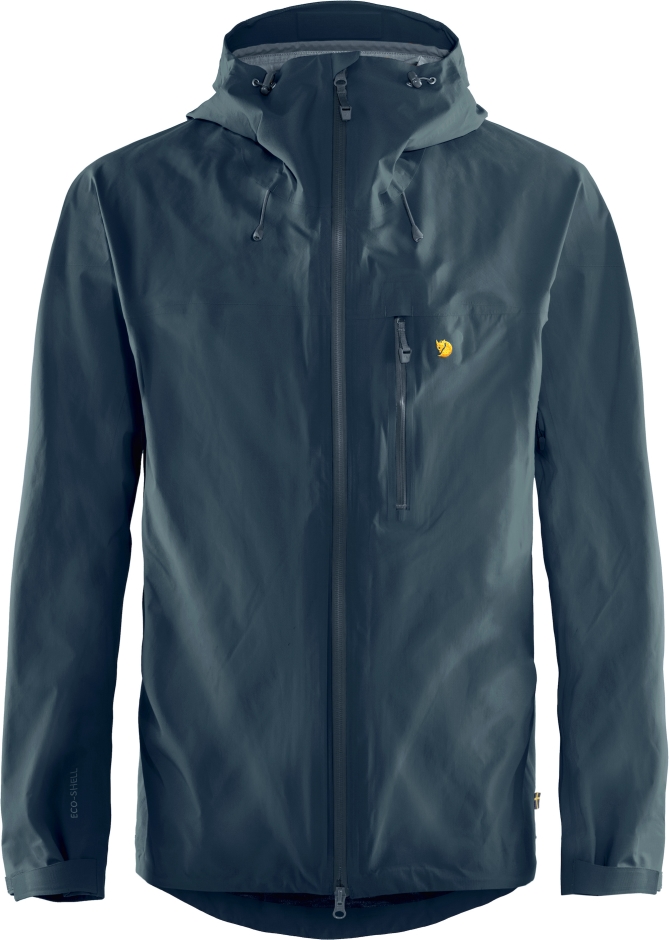 Jaqueta Mountain Blue Fjällräven Marca Bergtagen Lite Eco-shell M
