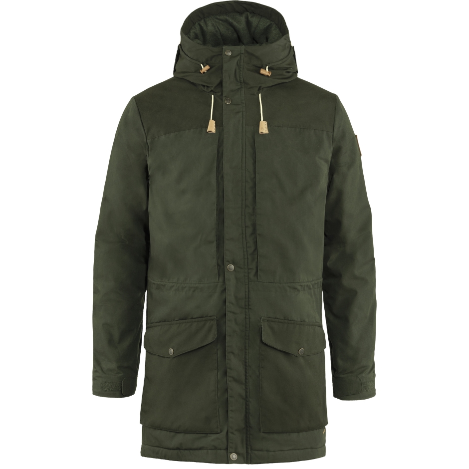 Parka Acolchoada De Lã Singi M Fjällräven Deep Forest