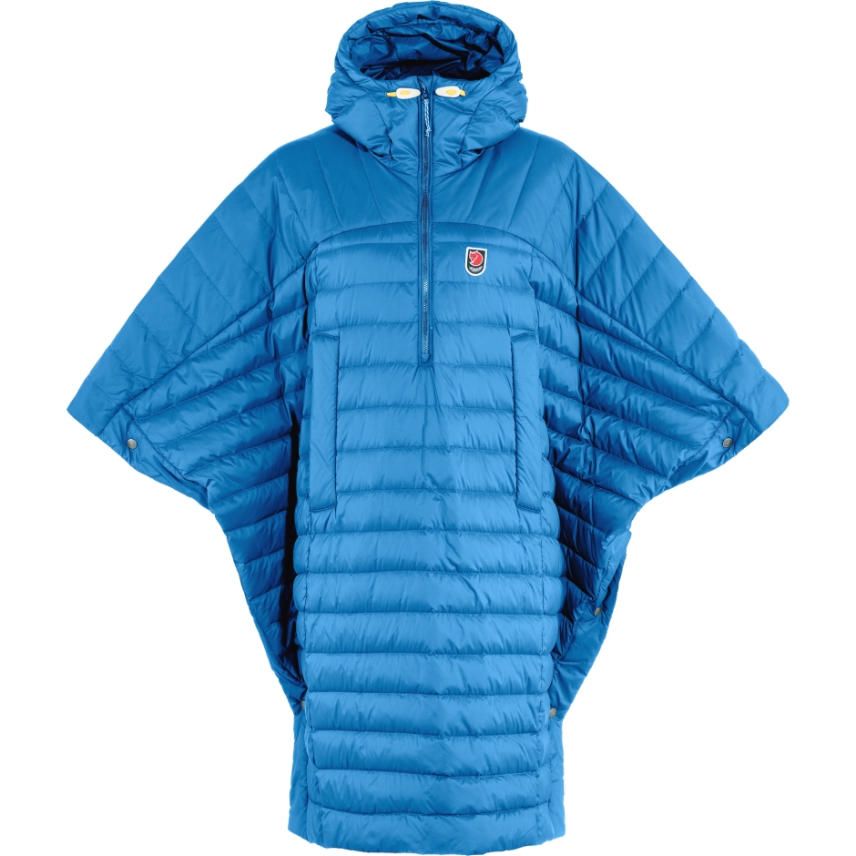 Fjällräven Expedição Down Poncho Un Blue