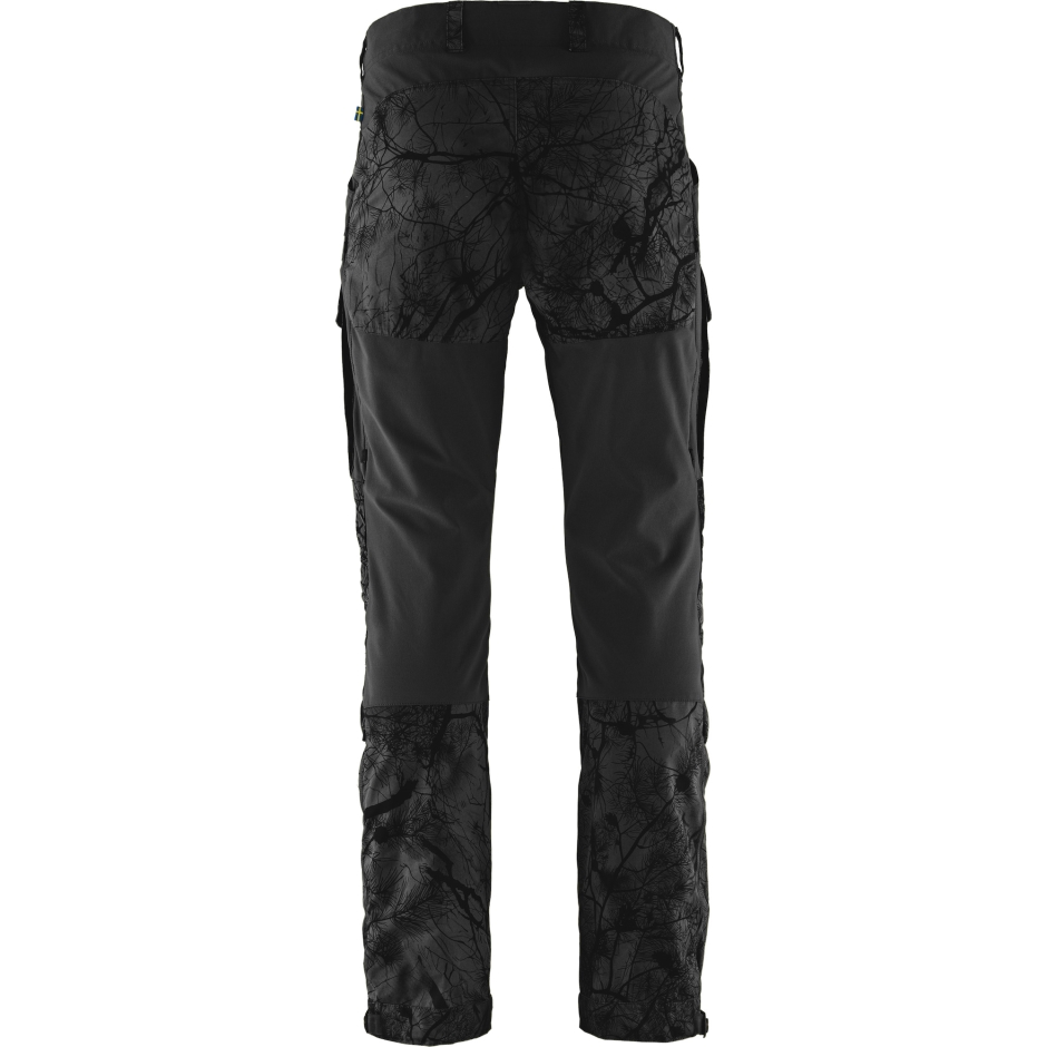 Fjällräven Calça Keb M Reg Preto Camo-preto