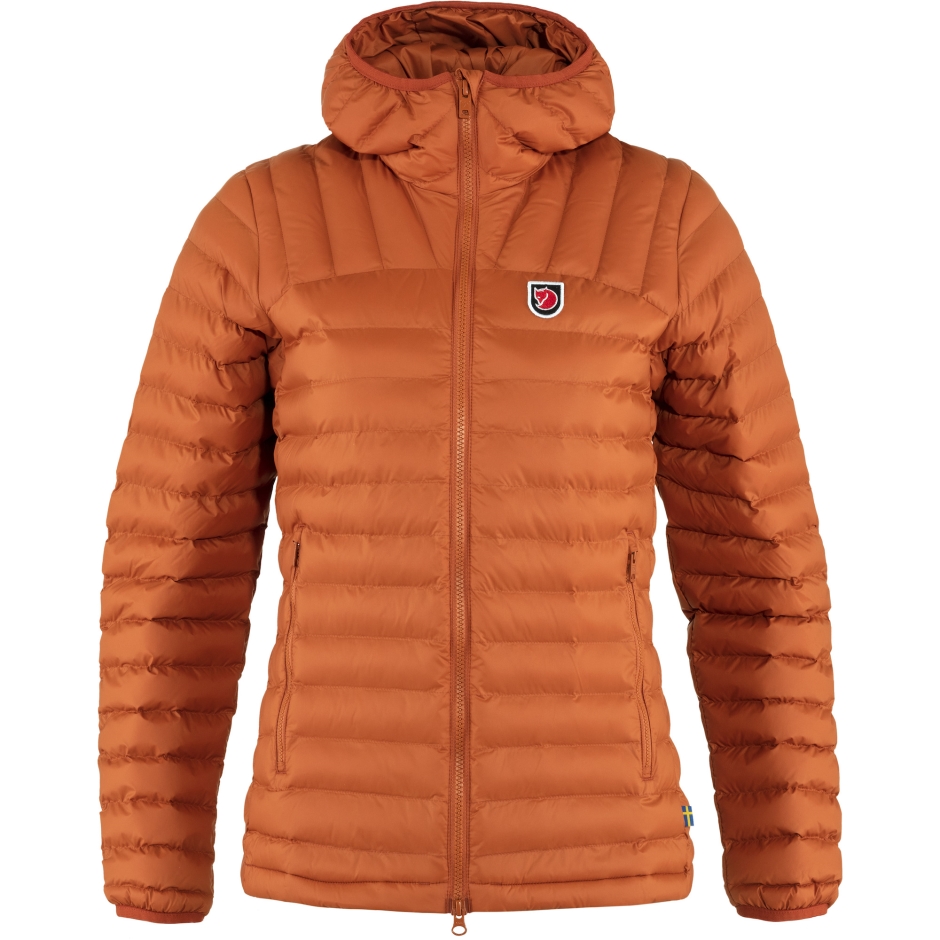 Fjällräven Marrom Terracota Expedição Moletom Com Capuz Leve W