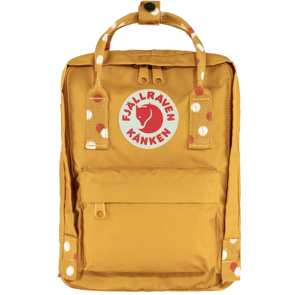 Fjällräven Kånken Mini Padrão De Confete Ocre