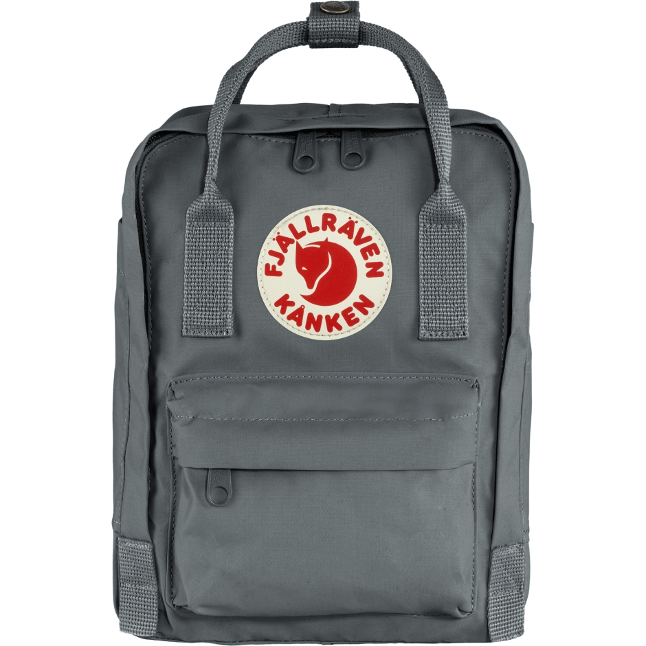 Kånken Mini Fjällräven Marca Super Cinza