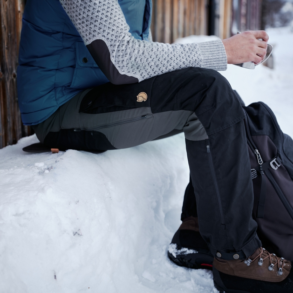 Fjällräven Calça Keb M Reg Azul Marinho Escuro Tio