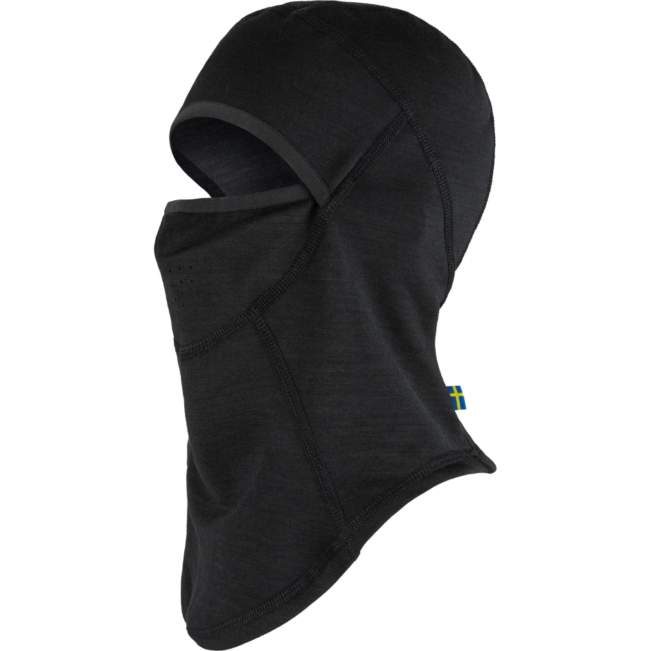 Balaclava De Lã Preta Keb Raposa Da Montanha