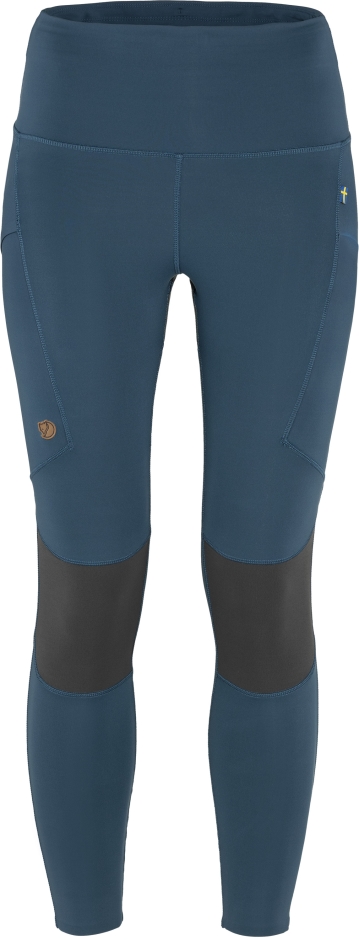 Meia-calça De Trekking Azul-índigo Cinza-ferro Da Montanha Abisko Pro W