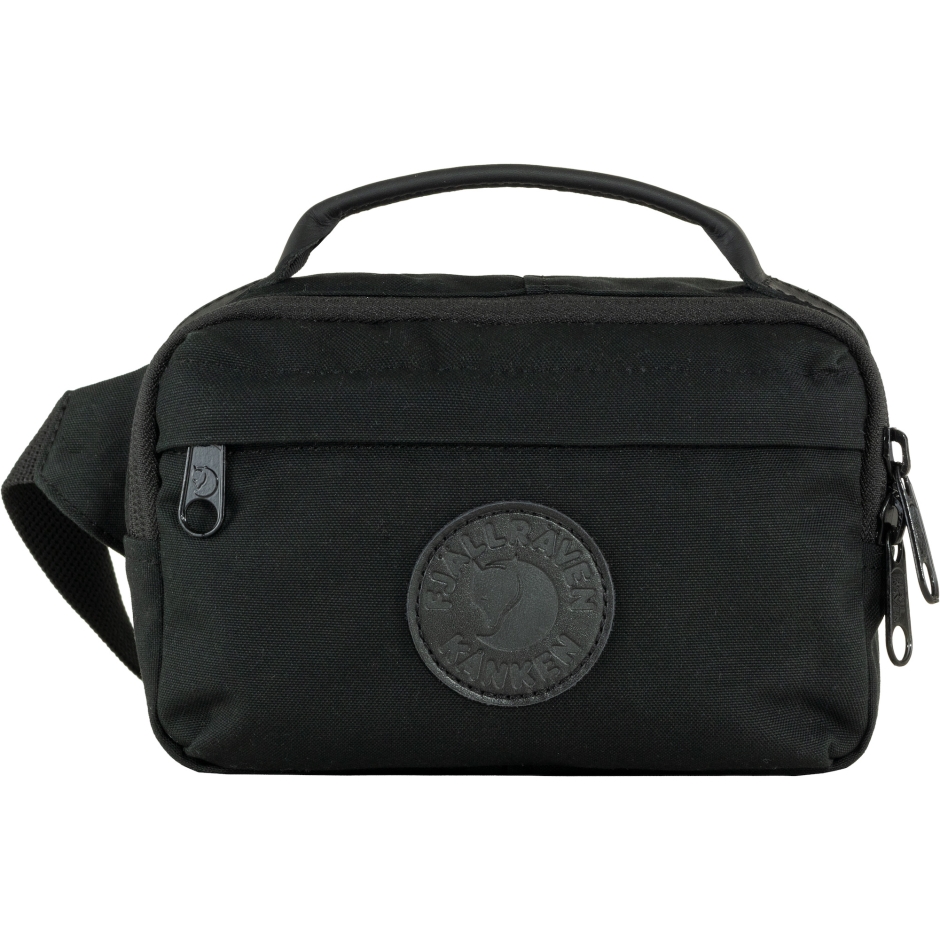 Fjällräven Black Kånken No. 2 Pacotes De Quadril Preto
