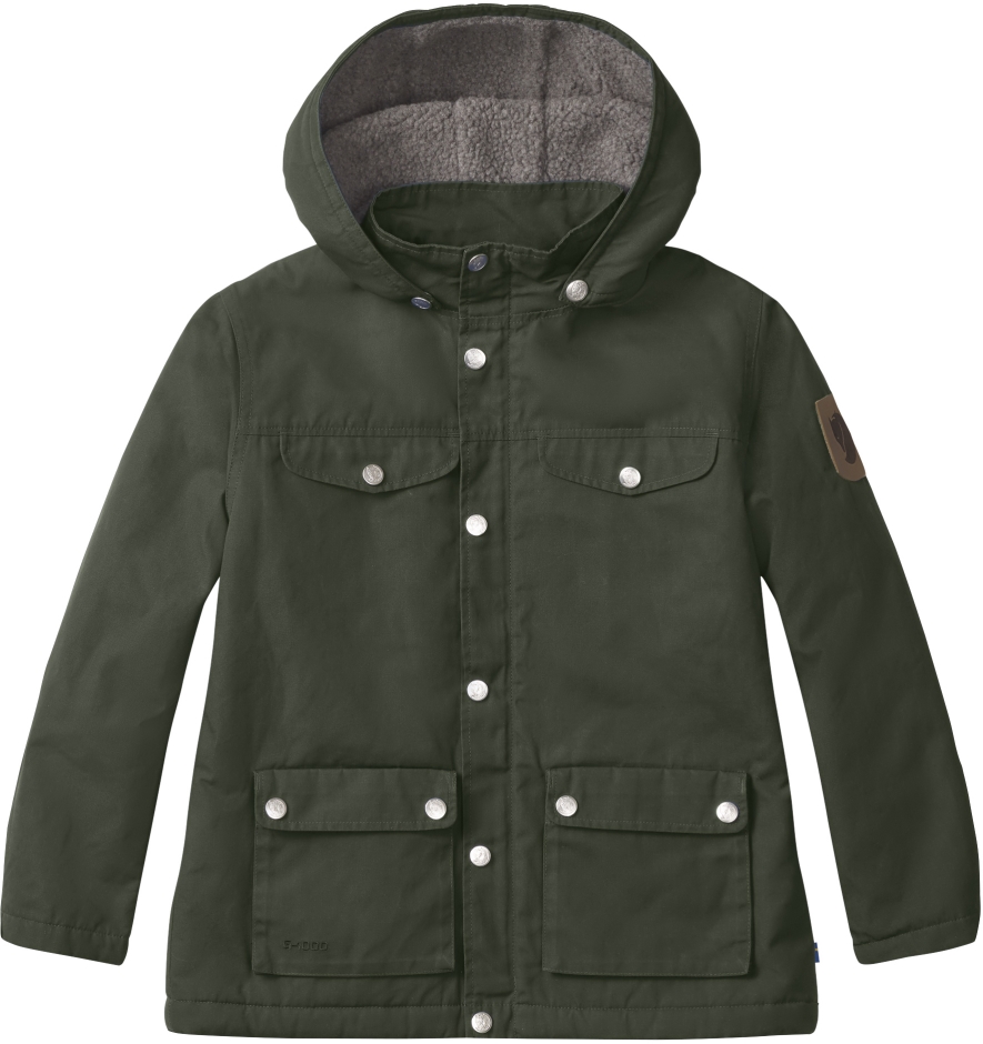 Jaqueta De Inverno Infantil Greenland Fjällräven Deep Forest